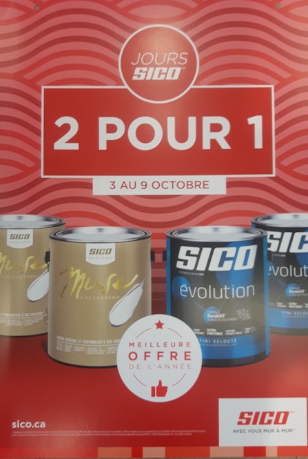 Promotion Sico Octobre 2019