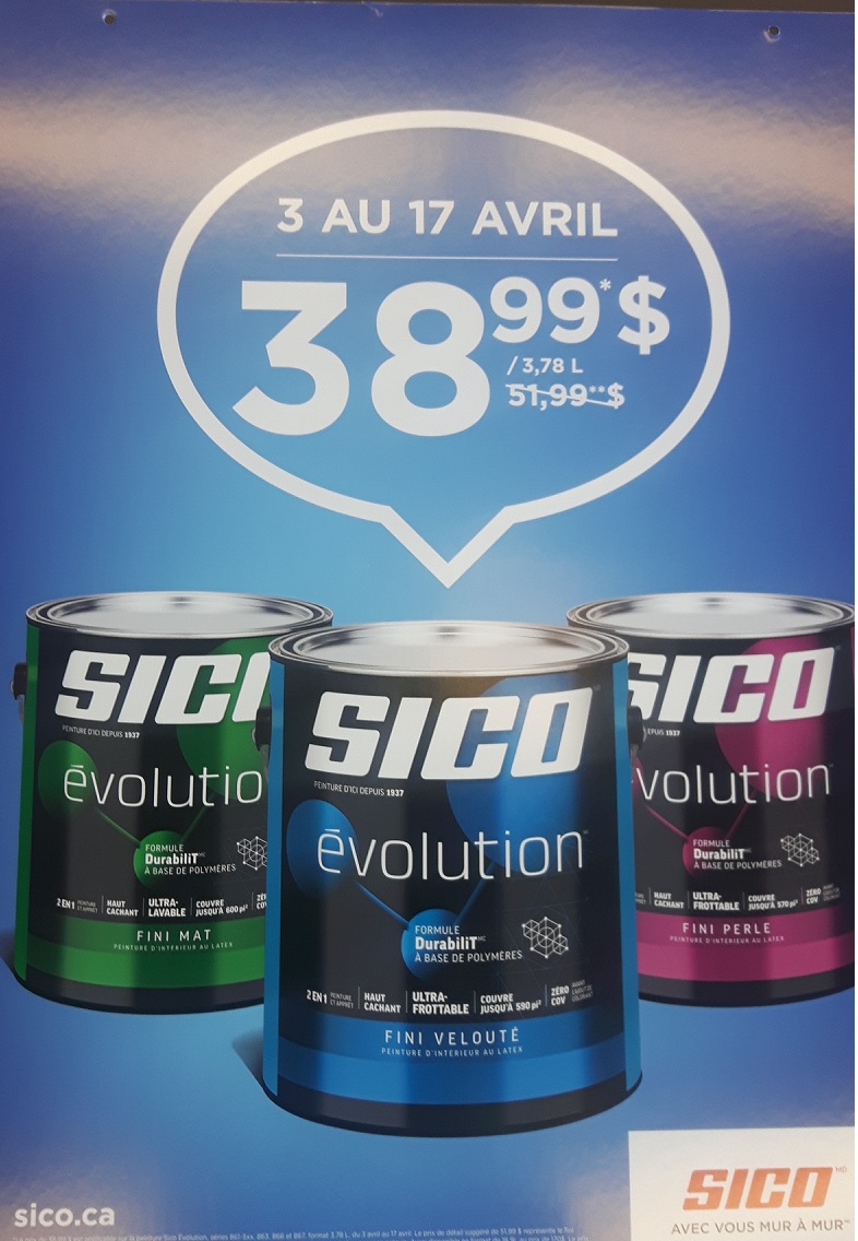 Promotion Sico Avril 2019
